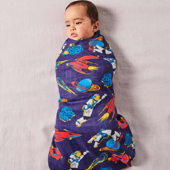 Bamboo Swaddle - Outer Space