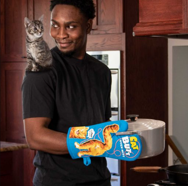 Oven Mitt - Cat Butt