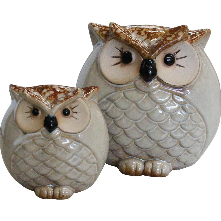 Owls - set of 2