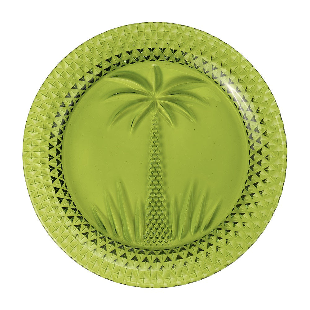 Palm Plate - Green