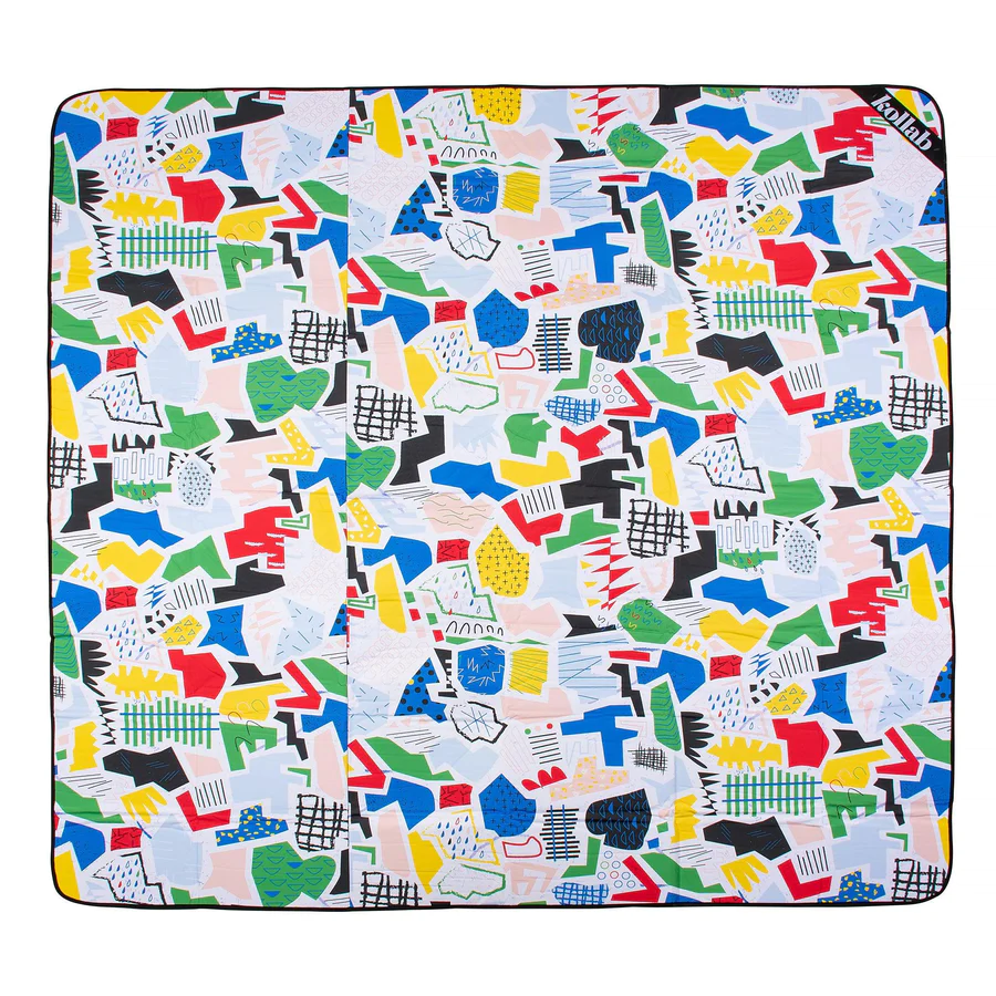 Picnic Mat Playground Eggplant & Poppy Unique + Quirky Gifts