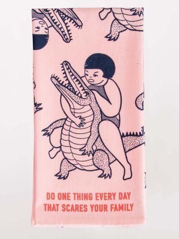 Tea Towel - Scare Your Family