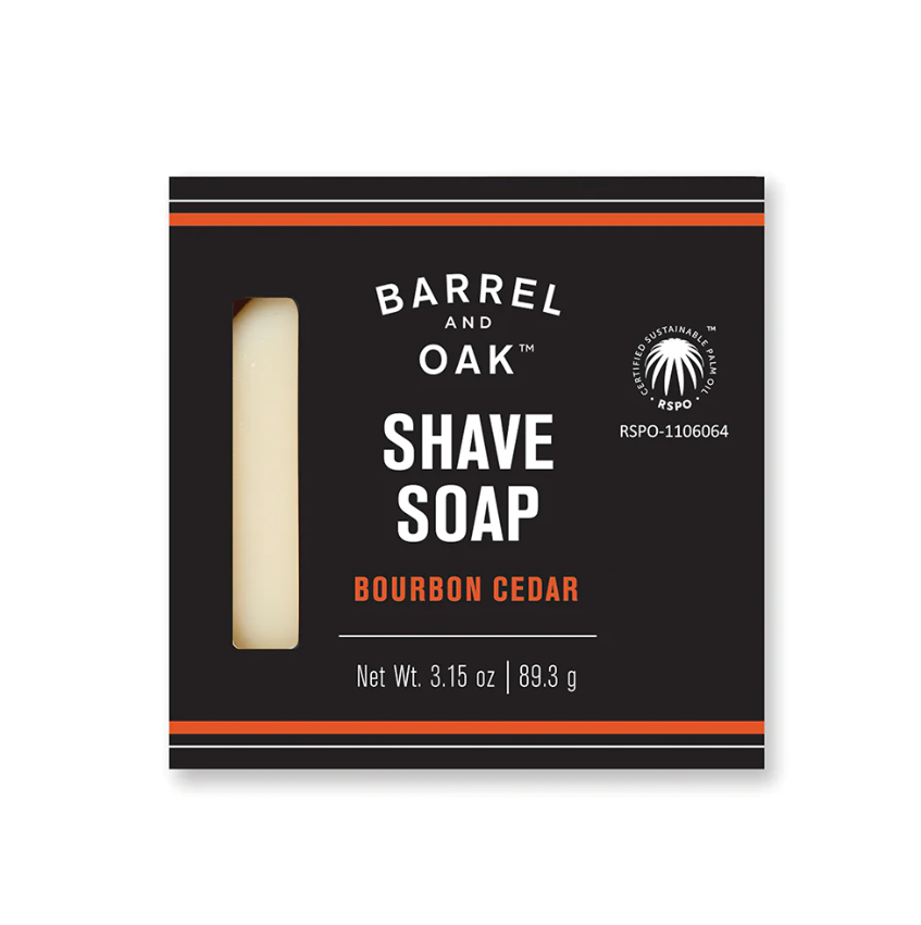 Classic Shave Soap - Bourbon Cedar