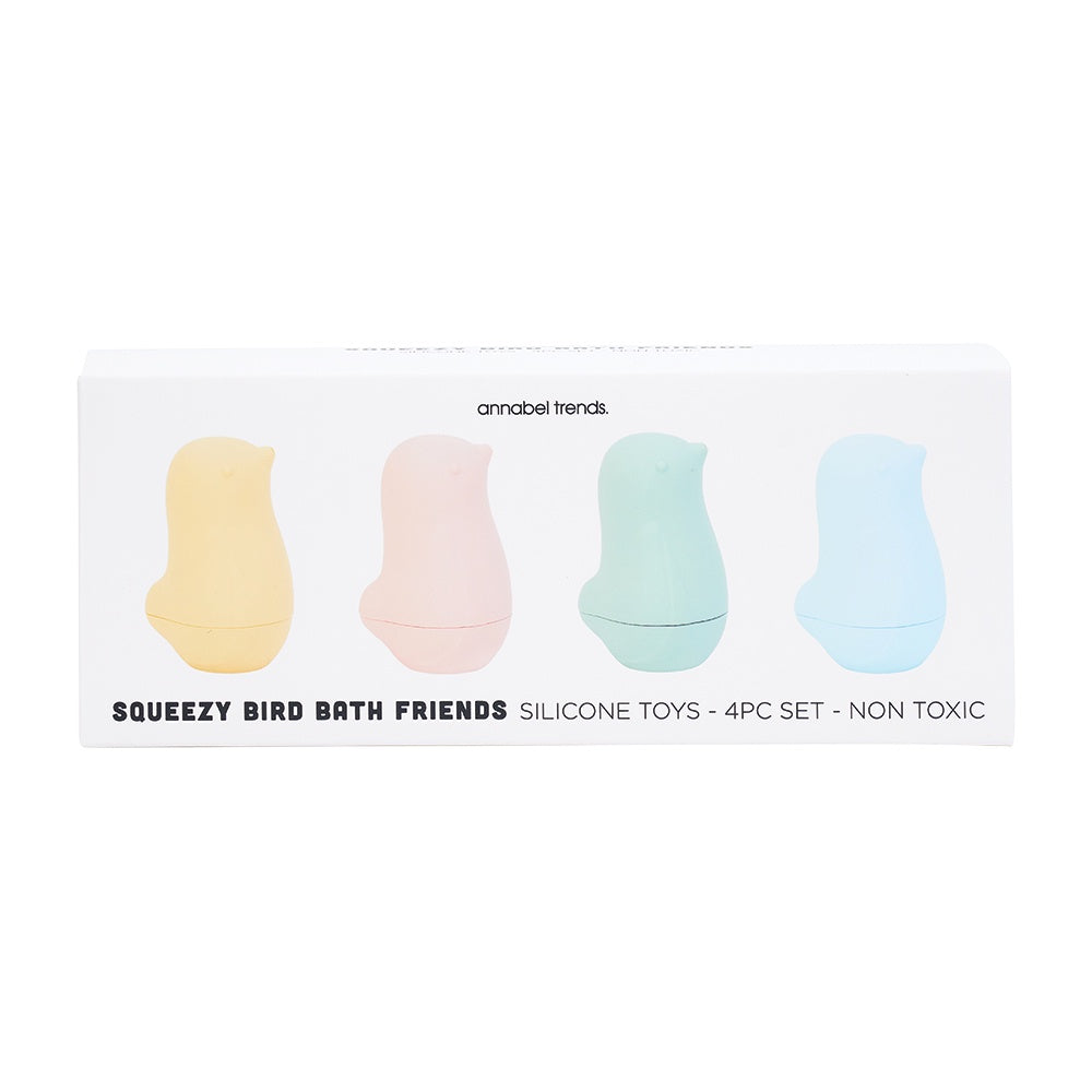 Silicone Squeezy Bath Toys - Bird