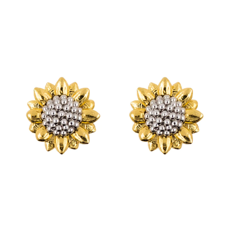 Earring - Sunflower (Gold)