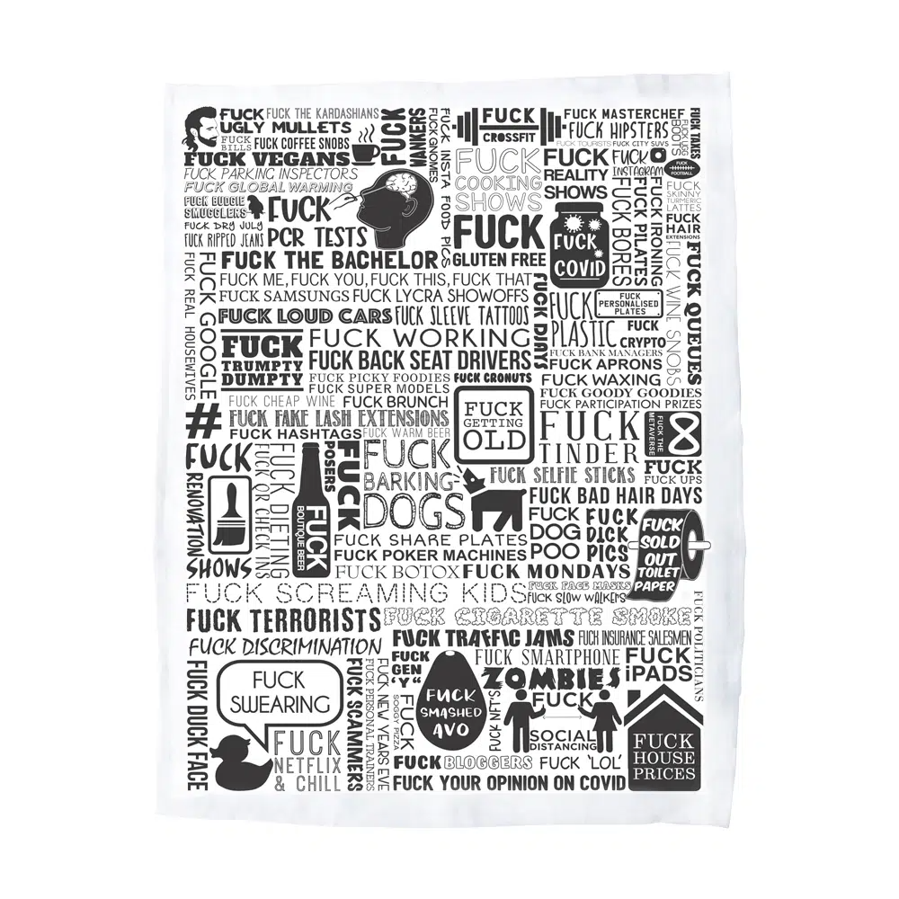 Tea Towel - F-Word