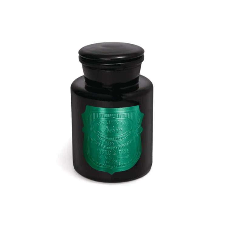 Apothecary Noir Candle - Tabac & Pine