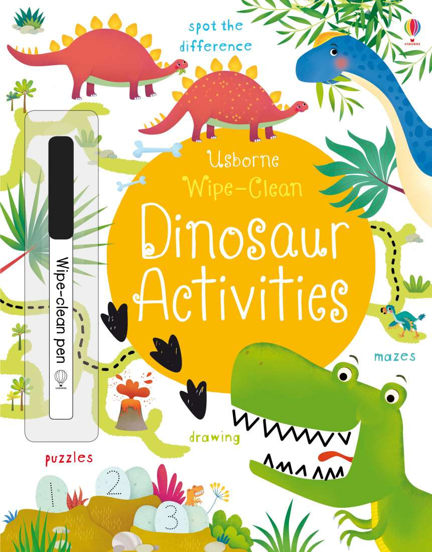 Wipe-Clean Dinosaur Activities