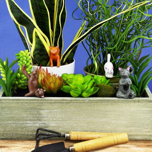 Yoga Cat Planters
